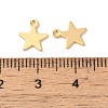 Brass Charms KK-F087-01G-02-3