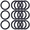 18Pcs Zinc Alloy Spring Gate Rings FIND-SP0001-39-1