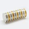 Mixed Sizes Round Copper Jewelry Wire CW0.3mm018M-1