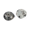 Natural Sesame Jasper Cabochons G-T020-18mm-44-2