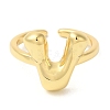 Brass Open Cuff Rings RJEW-U008-06V-G-2