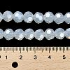 Electroplate Glass Beads Strands EGLA-A035-J8mm-A06-4
