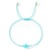 Bohemian Style Adjustable Nylon Cord Braided Bracelets LD0221-3-1