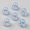 Transparent Acrylic Bead Caps TACR-WH0021-20G-1