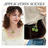 2Pcs Alloy Cherry Charms FIND-TA0009-30F-7