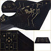 Square Velvet Tarot Tablecloth for Divination AJEW-WH0470-82D-6