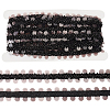 5 Yards Paillette with Glass Seed Bead Ribbons OCOR-BC0007-67A-1