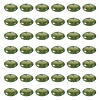 80Pcs 61G Acrylic Imitation Gemstone Beads MACR-TADJ0001-10C-1