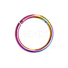 316L Surgical Stainless Steel Hoop Cartilage Earrings WGB51CA-22-2