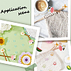 4Pcs 2 Styles Sheep & Cow Silicone Beads Knitting Needle Protectors/Knitting Needle Stoppers DIY-SC0023-94-5