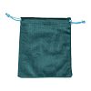 Velvet Jewelry Drawstring Storage Pouches ABAG-P013-02D-08-1