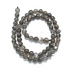 Natural Grey Moonstone Beads Strands G-K245-A05-02-2