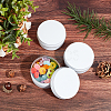 Round Aluminium Tin Cans CON-WH0079-13B-5