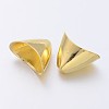 Tibetan Style Alloy Triangle Apetalous Bead Cones LS-TIBE-5212-G-LF-1