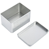Tinplate Storage Boxs with Lids CON-WH20001-25B-7