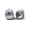 Opaque Acrylic Beads OACR-D320-01G-2