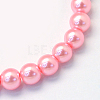 Baking Paint Glass Pearl Bead Strands HY-Q003-3mm-53-2