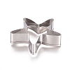 Stainless Steel Cookie Cutters AJEW-D0403-02-2