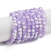 Frosted Crackle Glass Beads X1-GLAA-U001-4mm-M04-1