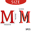 Acrylic Mirror Wall Stickers Decal DIY-CN0001-13B-M-2