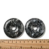 Natural Larvikite Pendants G-P532-01A-21-3