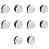 10Pcs 304 Stainless Steel Vortex Cuff Earrings EJEW-UN0002-76P-1