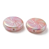 UV Plating Opaque Acrylic Beads OACR-P010-02E-3