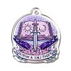 Halloween Printed Acrylic Pendants MACR-G059-04H-2