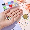 50G 10 Colors Baking Paint Glass Seed Beads SEED-YW0002-51C-4