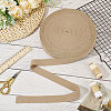 Cotton Herringbone Ribbon OCOR-WH0097-50B-5