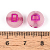 Luminous Frosted Acrylic Beads FACR-T008-02D-4
