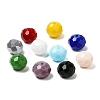 250Pcs 10 Color Opaque Solid Color Glass Beads Strands EGLA-SZ0001-22-2