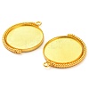 Zinc Alloy Pendant Cabochon Settings LS-FIND-NH0001-13C-G-2