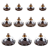 CHGCRAFT 12Sets 3 Style Glass Dome Cover AJEW-CA0002-16-1