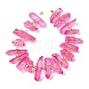 Natural Quartz Crystal Beads Strands G-F800-C-4