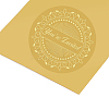 Self Adhesive Gold Foil Embossed Stickers DIY-WH0211-028-4