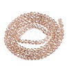 Electroplate Glass Beads Strands EGLA-A044-T2mm-B20-3