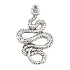 Tibetan Style Alloy Pendants TIBEP-F079-01AS-03-1