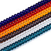 Transparent Glass Beads Strands GLAA-T025-6mm-15-1