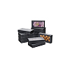 Cardboard Drawer Gift Storage Boxes with Clear Cover LS-CON-WH0092-72C-02-7