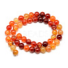 Natural Dragon Veins Agate Beads Strands G-Q948-81A-8mm-2