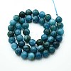 Natural Quartz Beads Strands G-N355-8mm-45-2