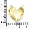 Brass Micro Pave Cubic Zirconia Pendants KK-K400-43G-3