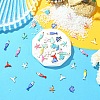 10Pcs 304 Stainless Steel Enamel Charms STAS-YW0003-25A-5