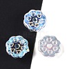 UV Plating Transprent Acrylic Beads OACR-S145-12-1