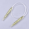 PVC Wire PC Circular Knitting Needles TOOL-T006-15-2