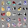 50Pcs Wolf PET Waterproof Stickers PW-WGE83C9-01-5