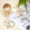 4Pcs 2 Colors Alloy Display Holder ODIS-GA0001-26-4