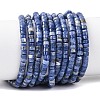 Natural Sodalite Beads Strands G-F631-A46-2
