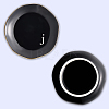 Round Ceramic Jewelry Dish AJEW-WH20067-015A-7